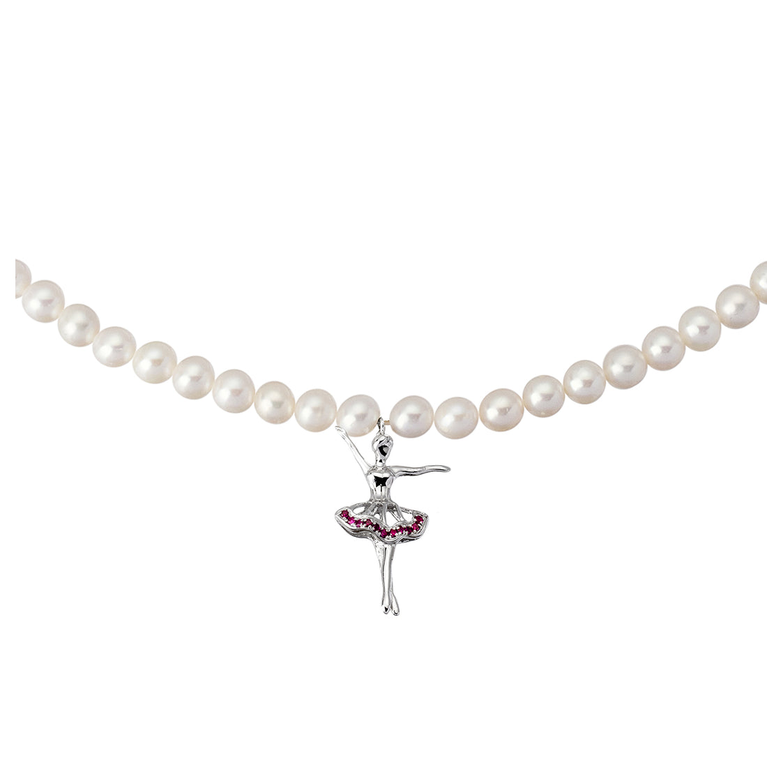 Collana Primavera Silver Red